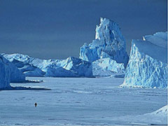 толщина льда в Антарктиде в метрах